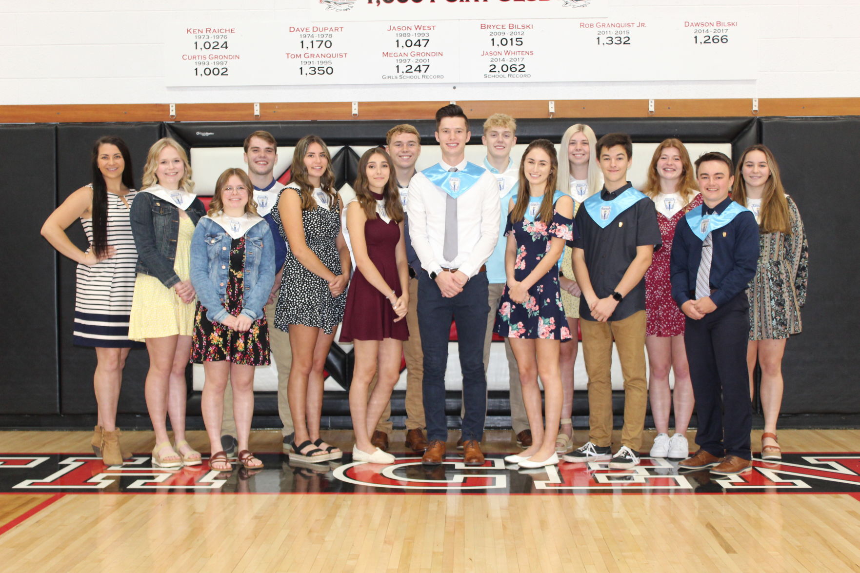 Three students inducted into National Honor Society